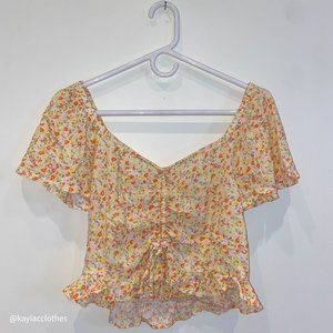 Women's Cropped Off-the-Shoulder Top